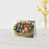 Hongaarse Paaseieren Kaart (Gele Bloem)