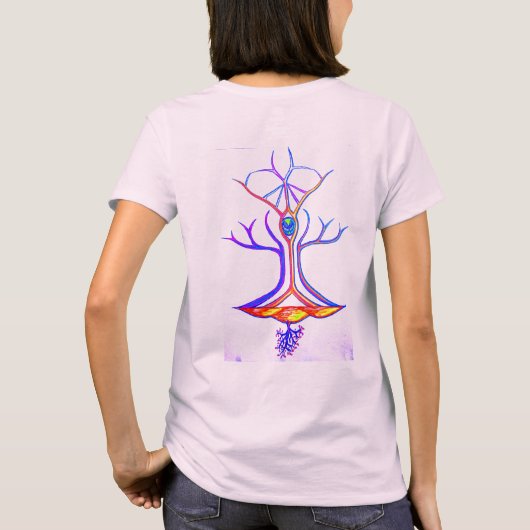 Hongaarse paddenstoel-kabelkleurstof T T-shirt (Achterkant)