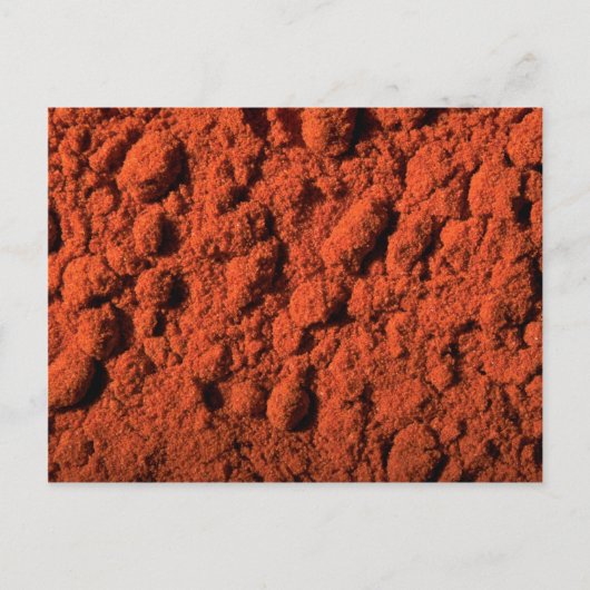 Hongaarse paprika briefkaart (Voorkant)