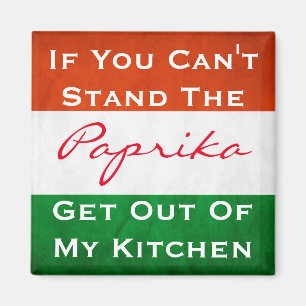 Hongaarse Paprika met vlag Magneet