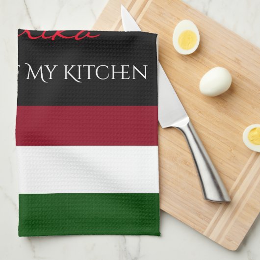 Hongaarse Paprika Theedoek (Quarter Fold)