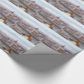Hongaarse parlement Boedapest overdag Cadeaupapier (Hoek)