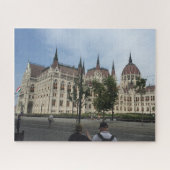Hongaarse parlementsgebouw puzzel legpuzzel (Horizontaal)
