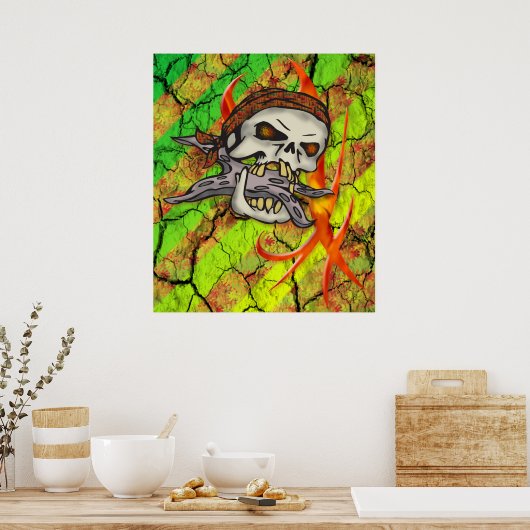 Hongaarse piraatafdrukken en Poster (Keuken)