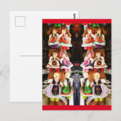 Hongaarse poppen briefkaart (Voorkant / Achterkant)