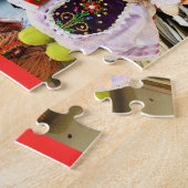 Hongaarse poppen legpuzzel (Zijkant)