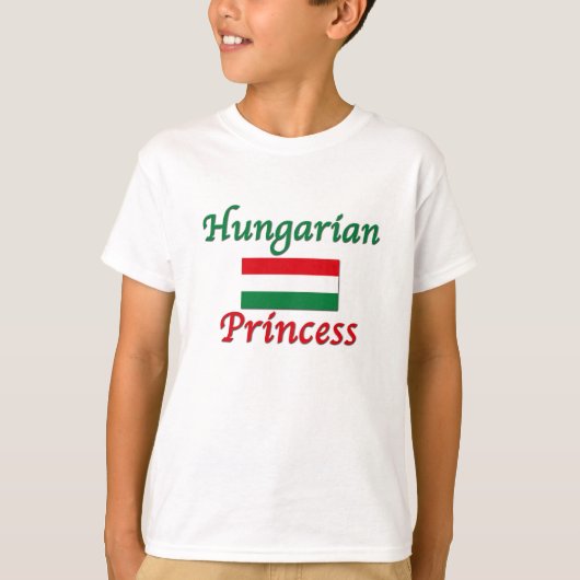Hongaarse prinses t-shirt (Voorkant)