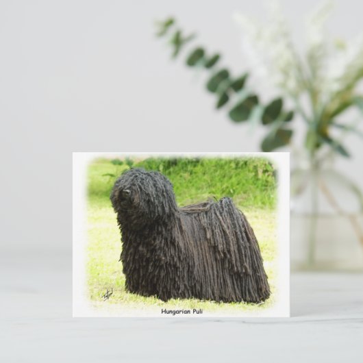 Hongaarse puli 8W48D-03 Briefkaart (Staand voorkant)