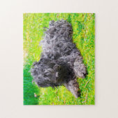 Hongaarse Puli Dog. Legpuzzel (Verticaal)