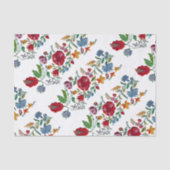 Hongaarse Rhapsodie #2 Folk Embroidery Tissuepapier (Voorkant)