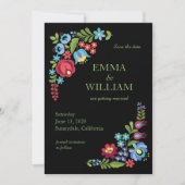 Hongaarse rode rozenwandelaarster redt de datum Ka Kaart (Voorkant)