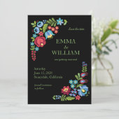 Hongaarse rode rozenwandelaarster redt de datum Ka Kaart (Staand voorkant)