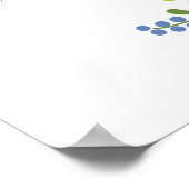 Hongaarse roodbloempitooprooster voor ontwerpen poster (Hoek)