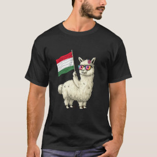 Hongaarse roots Alpaca Hongaarse trots Hongarije F T-shirt
