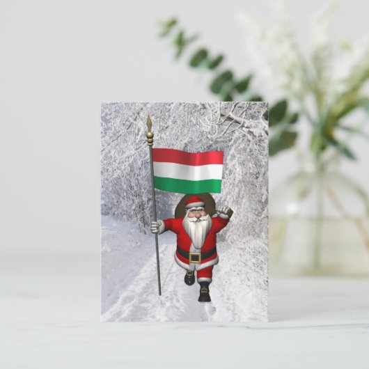 Hongaarse Sinterklaas Briefkaart (Staand voorkant)