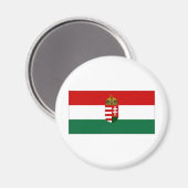 Hongaarse staatsvlag magneet (Voorkant / Achterkant)