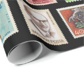 Hongaarse stempels cadeaupapier (Rol Hoek)