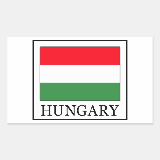 Hongaarse Sticker (Voorkant)