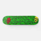 Hongaarse Undode Zombie-hoofden Skateboard (Horizontaal)