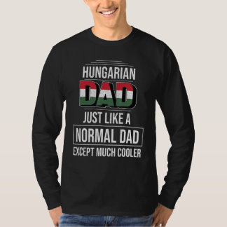 Hongaarse vader houdt van een normaal, behalve vee t-shirt