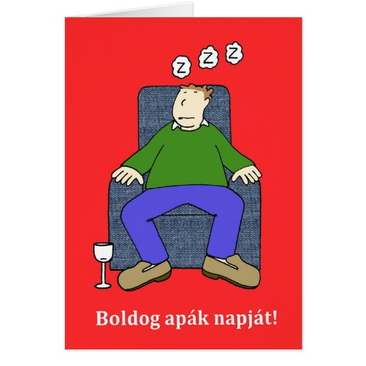 Hongaarse Vaderdag Humor (Voorkant)