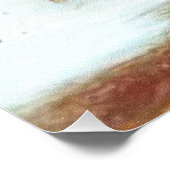 Hongaarse vanissla, jachteenden in de winter perfect poster (Hoek)