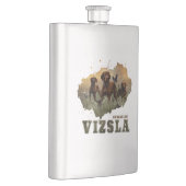 Hongaarse Vizsla Art Flacon (Rechts)