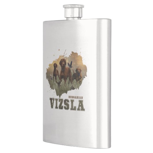 Hongaarse Vizsla Art Flacon (Links)