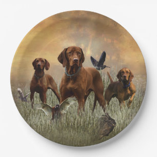 Hongaarse Vizsla Art Papieren Bordje