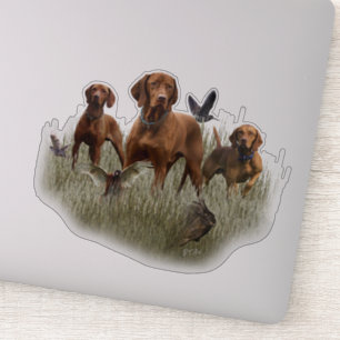 Hongaarse Vizsla Art Sticker