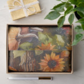 Hongaarse Vizsla Autumn Leaves Decoupage Tissuepapier (Geschenk)