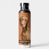 Hongaarse Vizsla Dog Art Painting Waterfles (Links)