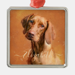 Hongaarse Vizsla Dog Metalen Ornament