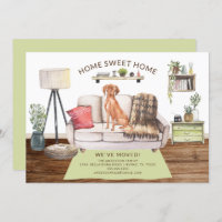 Hongaarse Vizsla Dog Moving Announge