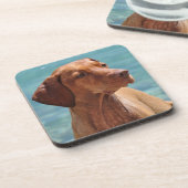 Hongaarse Vizsla-hond Bier Onderzetter (Linkerzijde)