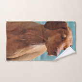 Hongaarse Vizsla-hond Handdoek (Handdoek)