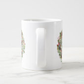 Hongaarse Vizsla kerstkrans Grote Koffiekop (Achterkant)