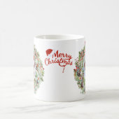 Hongaarse Vizsla kerstkrans Koffiemok (Center)