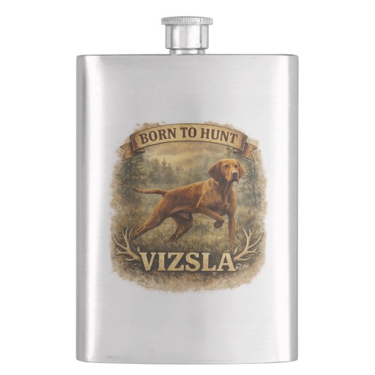 Hongaarse Vizsla Kunst Flacon (Voorkant)