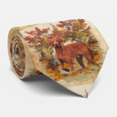 Hongaarse Vizsla Kunst Stropdas (Opgerold)