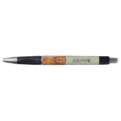 Hongaarse Vizsla Pointer Hondenkop met naam Groen Pen (Voorkant)