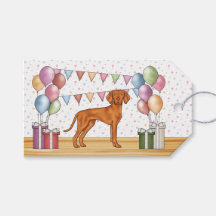 Hongaarse Vizsla Schattige Hond Pastel Gelukkige V