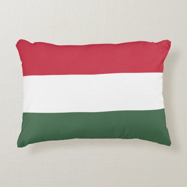 Hongaarse vlag accent kussen (Voorkant)