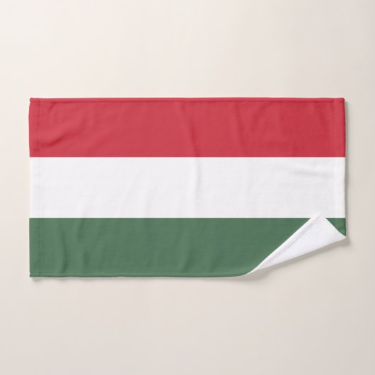 Hongaarse vlag bad handdoek (Handdoek)