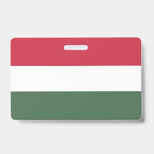 Hongaarse vlag badge (Voorzijde)