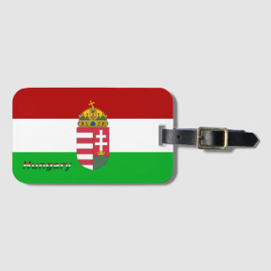 Hongaarse vlag bagagelabel