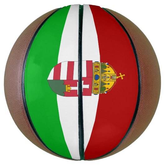 Hongaarse vlag basketbal (Verticaal)