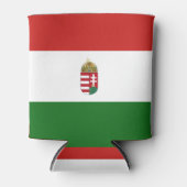 Hongaarse vlag blikjeskoeler (Voorkant)