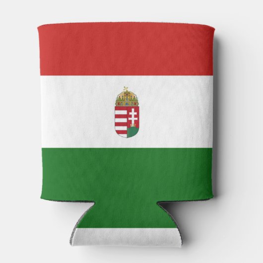 Hongaarse vlag blikjeskoeler (Achterkant)