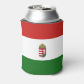 Hongaarse vlag blikjeskoeler (Blikje Achterkant)